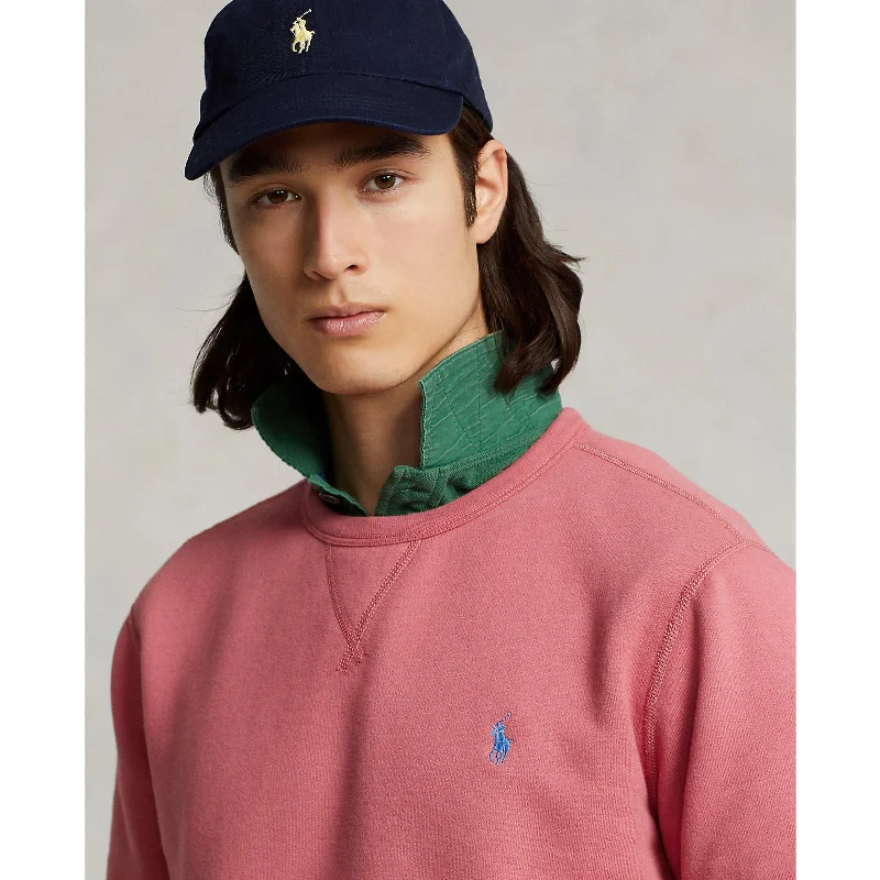 Men's antimicrobial polo shirts for odor - free daily wearPolo Ralph Lauren - RL Fleece Sweatshirt - Berry