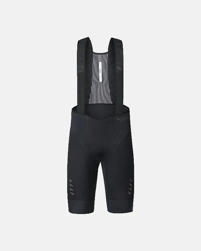 Men's moisture - wicking performance shorts for sweaty outdoor activities   Men's Pro Bib 2.0 - Black
