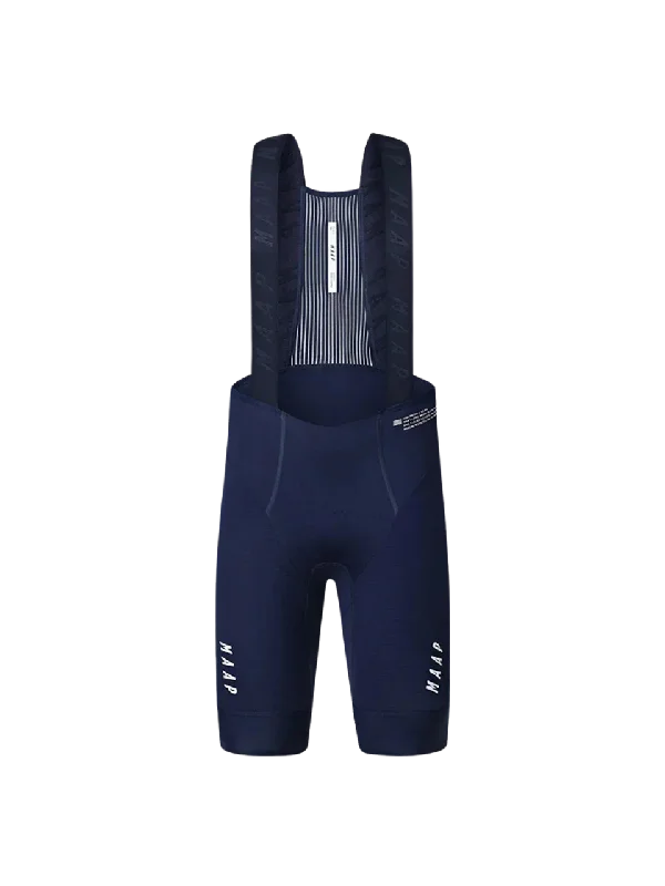 Men's pleated front twill shorts for a classic and sophisticated appearance   Men's Pro Bib 2.0 - Navy