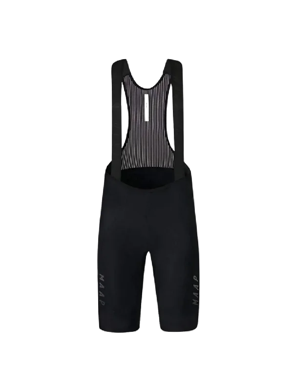 Men's elastic waistband lounge shorts for lazy weekends at home   Team Bib Evo - Black