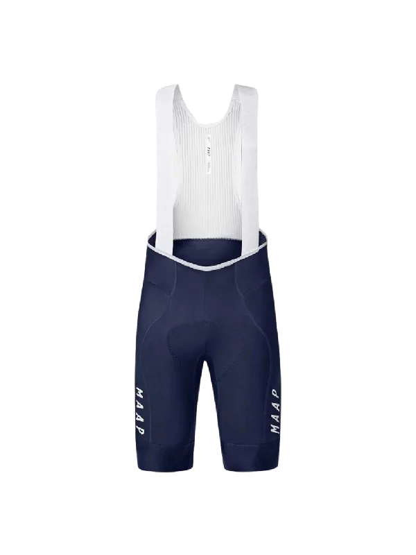 Men's pastel - colored cotton shorts for a spring - friendly outfit   Team Bib Evo - Navy/White
