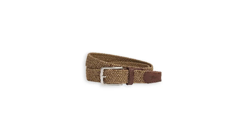 Men's adjustable - length convertible shorts for versatile use   Men's Casual Braid Belt
