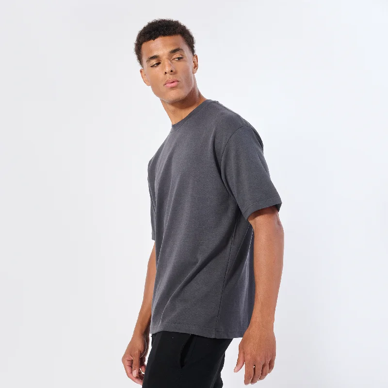 Men's formal - style silk blend polo shirts for special occasionsMen's DRI-EASE Oversized Short-Sleeve T-Shirt