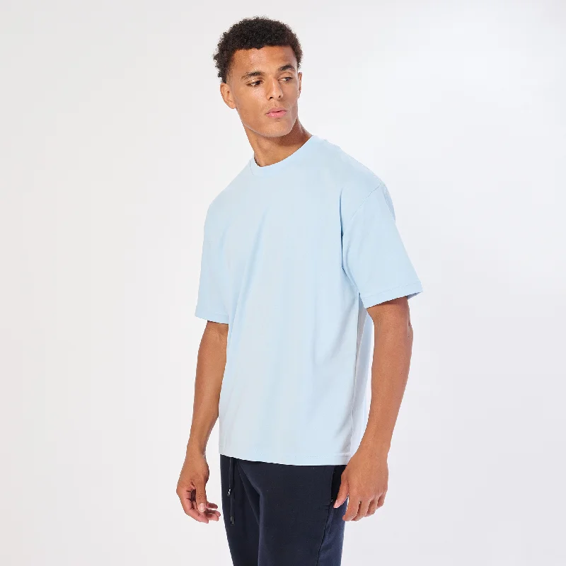 Men's high - collar polo shirts with a modern twistMen's DRI-EASE Oversized Short-Sleeve T-Shirt