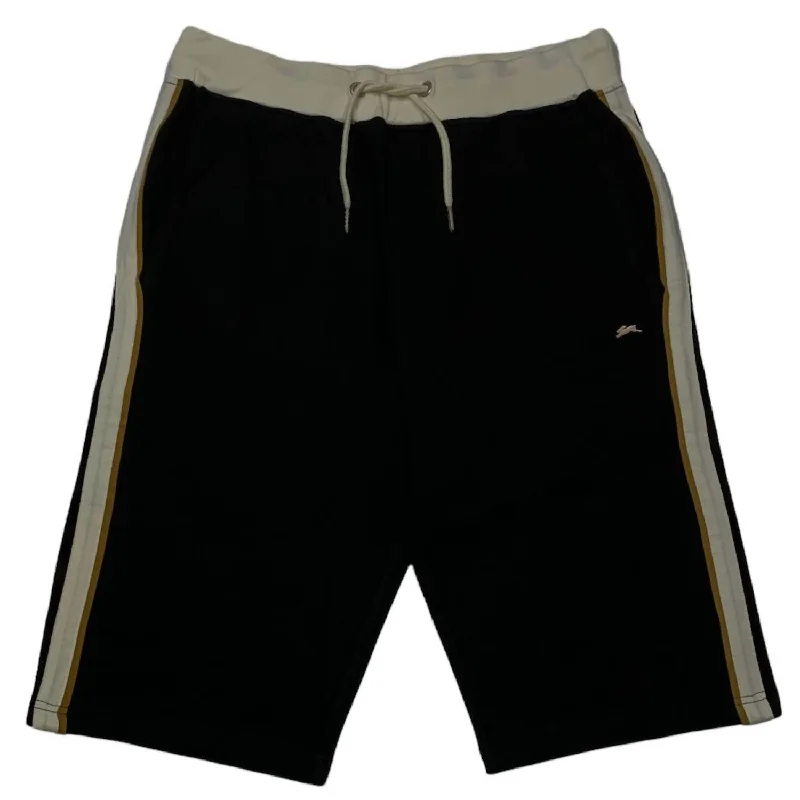 Men's zip - pocket canvas shorts for added functionality during travel   Men's Enrique Short In Black