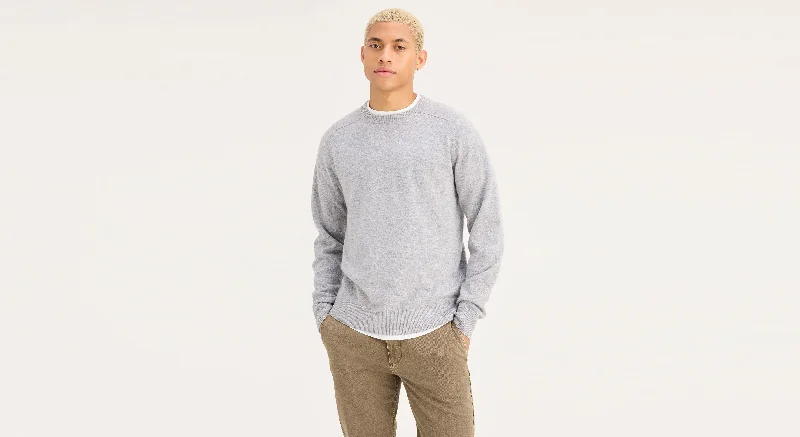 Men's breathable cotton athletic shorts for intense workouts Men's Regular Fit Crafted Cashmere Sweater