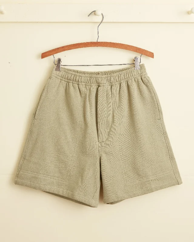Men's ripped denim shorts for a trendy streetwear aesthetic   Rugby Shorts - Mint