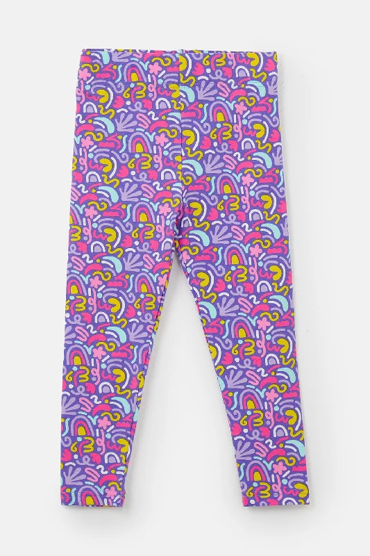 Men's wide - leg linen blend shorts for a relaxed beachside vibe    Mollie Leggings - Abstract Print