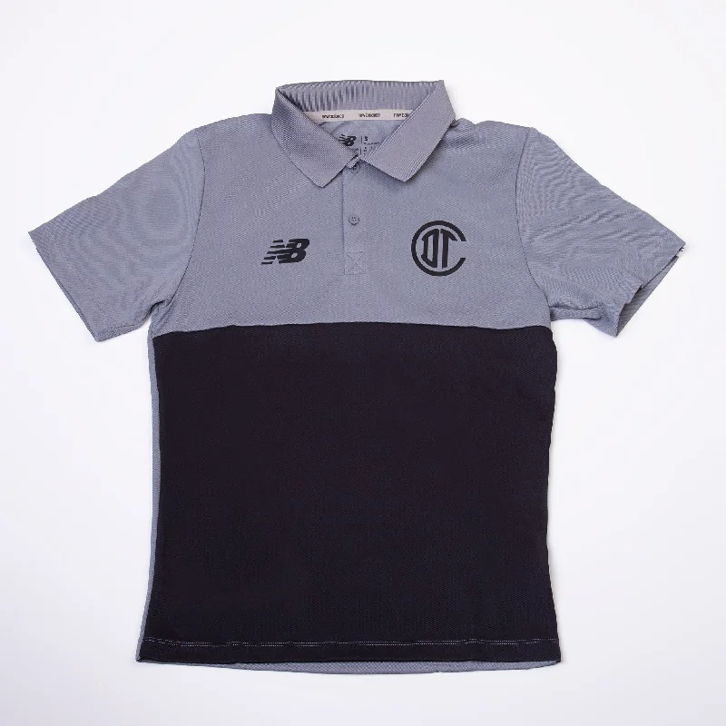 Men's antimicrobial polo shirts for odor - free daily wearPolo Gris y Negro - Hombre
