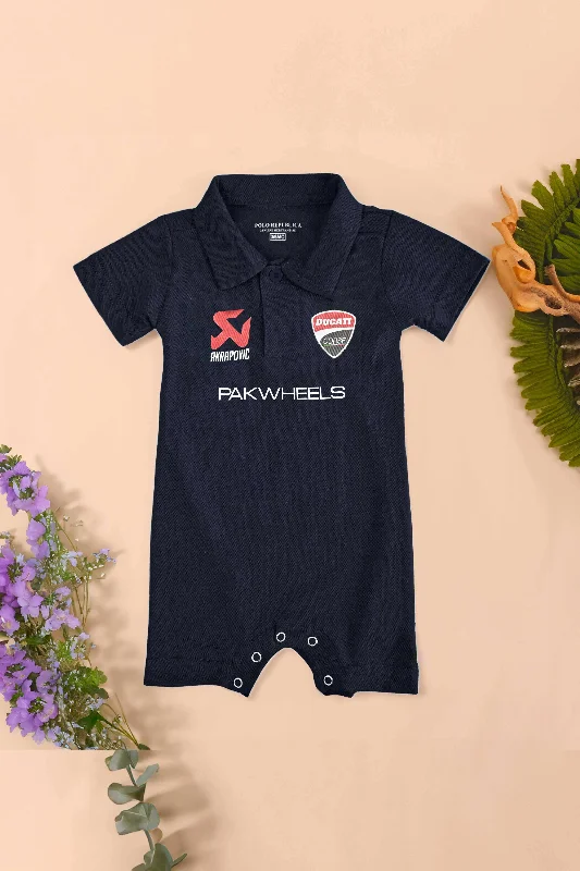 Men's plus size golf polo shirts in moisture wicking fabricPolo Republica PakWheels Ducati Printed Baby Romper