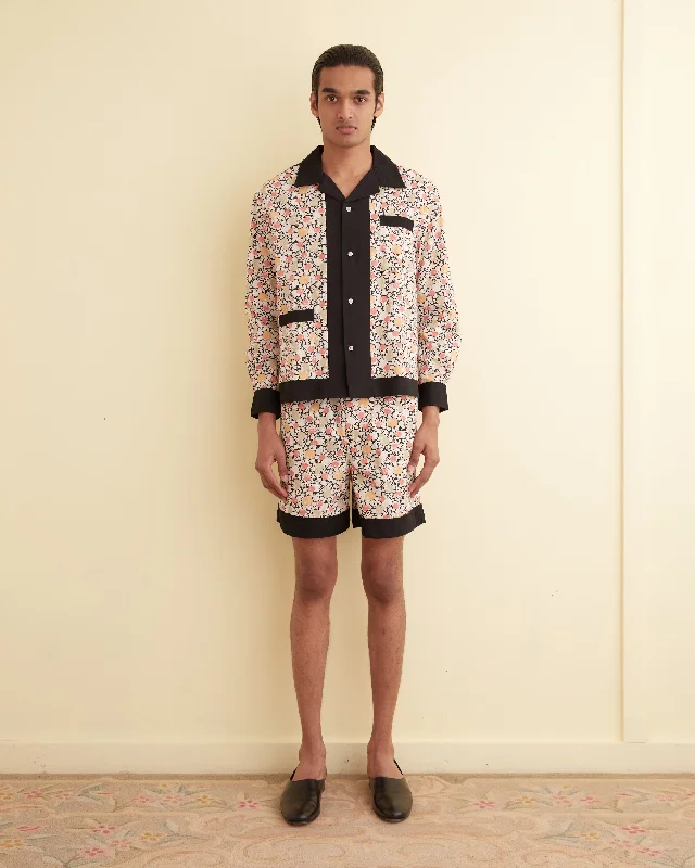 Men's plaid pattern wool blend shorts for a preppy fall style   Pomme Fruit Shorts