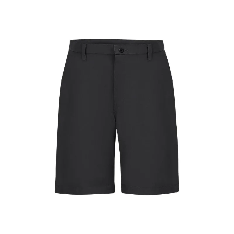 Men's pastel - colored cotton shorts for a spring - friendly outfit   Red Kap Men's Utility Work Short with MIMIX™ PX50BK - Black