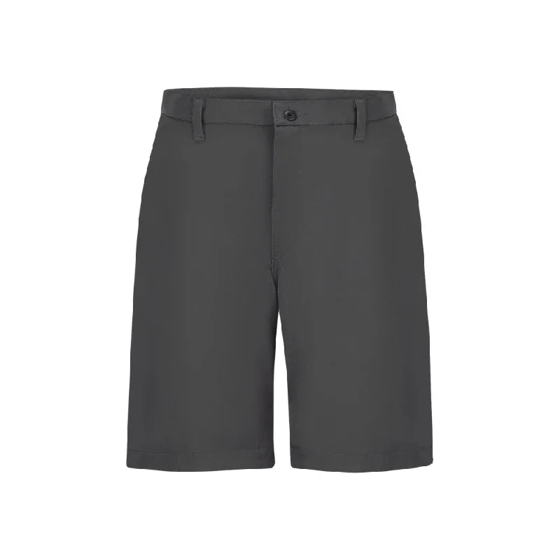 Men's ripped denim shorts for a trendy streetwear aesthetic   Red Kap Men's Utility Work Short with MIMIX™ PX50CH - Grey