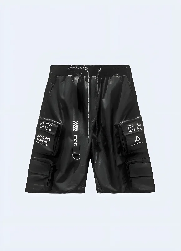 Men's checkered pattern wool shorts for a stylish winter layering option   Ribbon Shorts