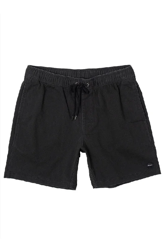 Men's breathable cotton athletic shorts for intense workouts RVCA Escape Elastic Walkshorts