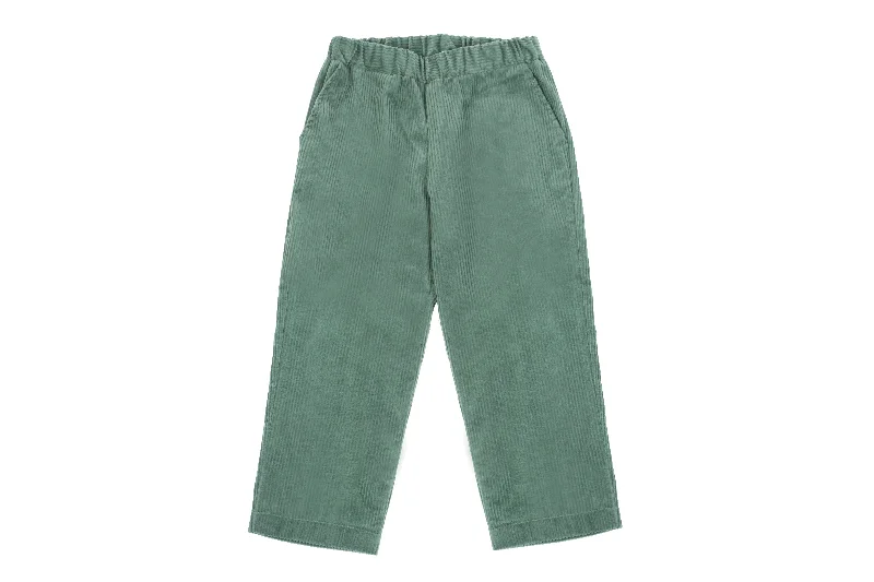 Men's neon - colored athletic shorts for high - visibility workouts   Sefora Trousers - Sage