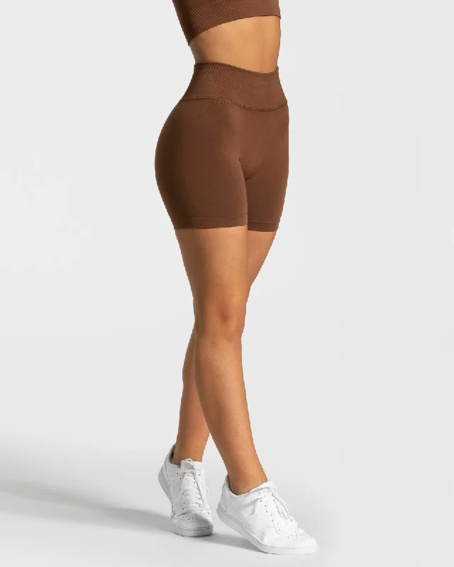 Men's wide - leg linen blend shorts for a relaxed beachside vibe    Sensation Mini Short "Karamell"