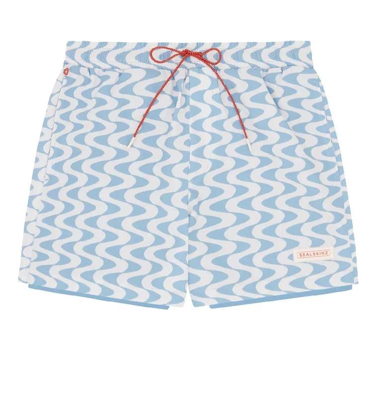 Men's adjustable - length convertible shorts for versatile use   Sheringham - Ripple