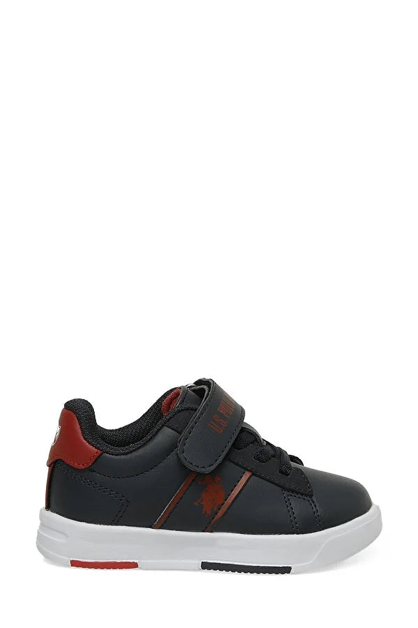 Men's two - tone stripe polo shirts with a preppy styleSneaker TRAVIS JR 3PR Bleu Marine Pour Garçon-101392319