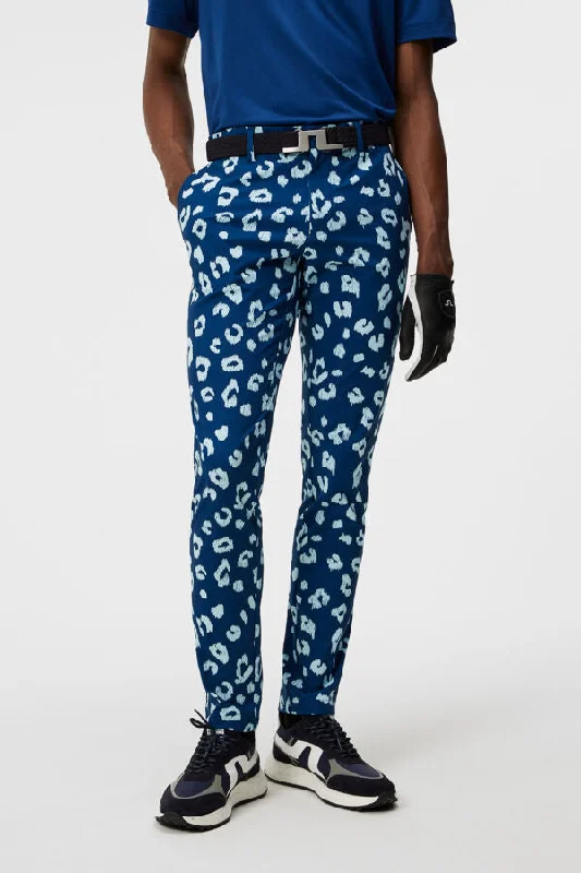 Men's distressed cotton shorts for a bohemian - inspired style   Tim Print Pant