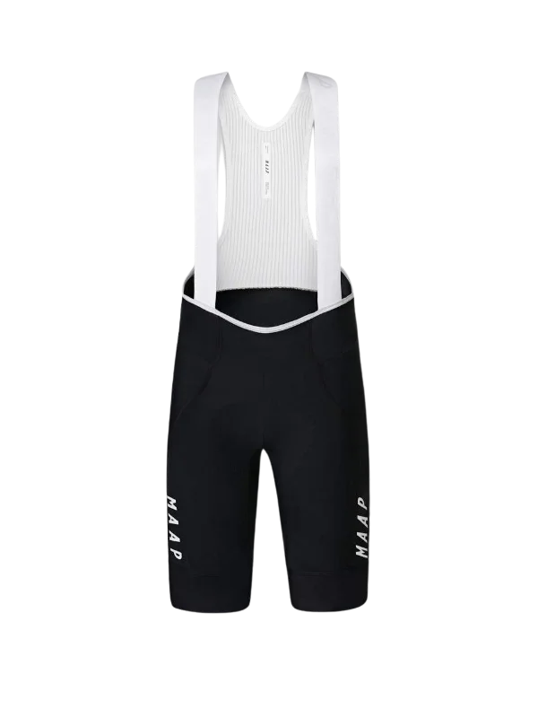 Men's elastic waistband lounge shorts for lazy weekends at home   Team Bib Evo - Black/White