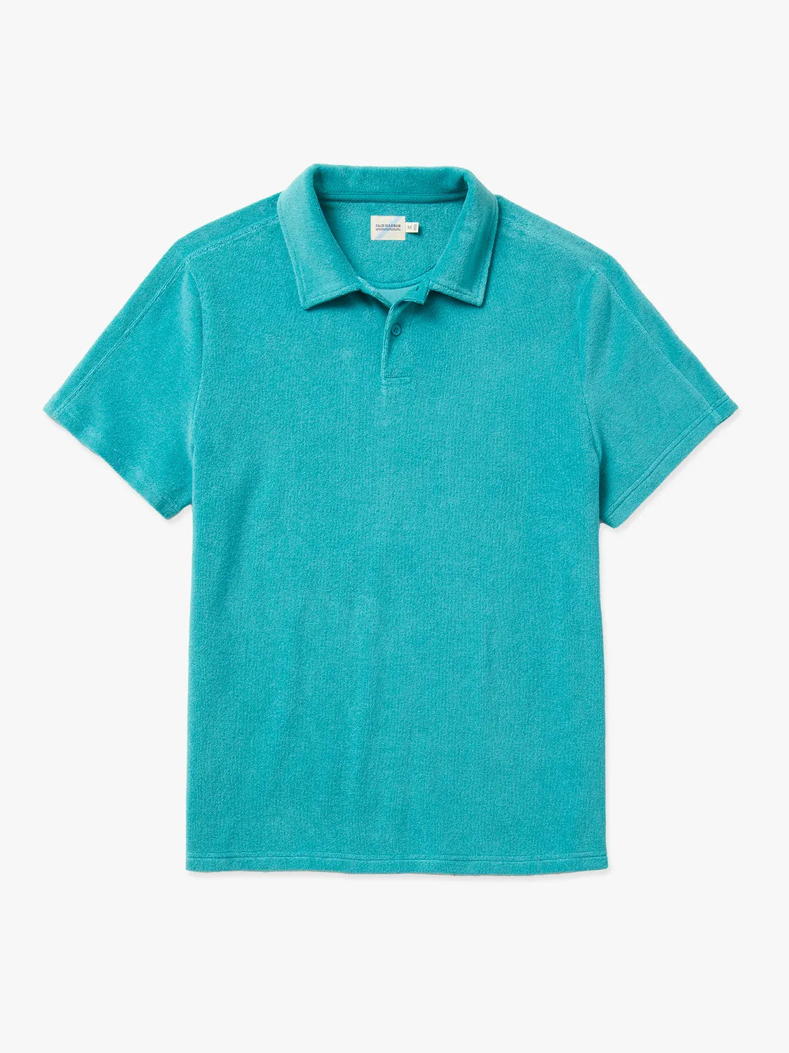 Men's quick - dry polo shirts for water sports activitiesRavello Terry Polo | Baltic Teal
