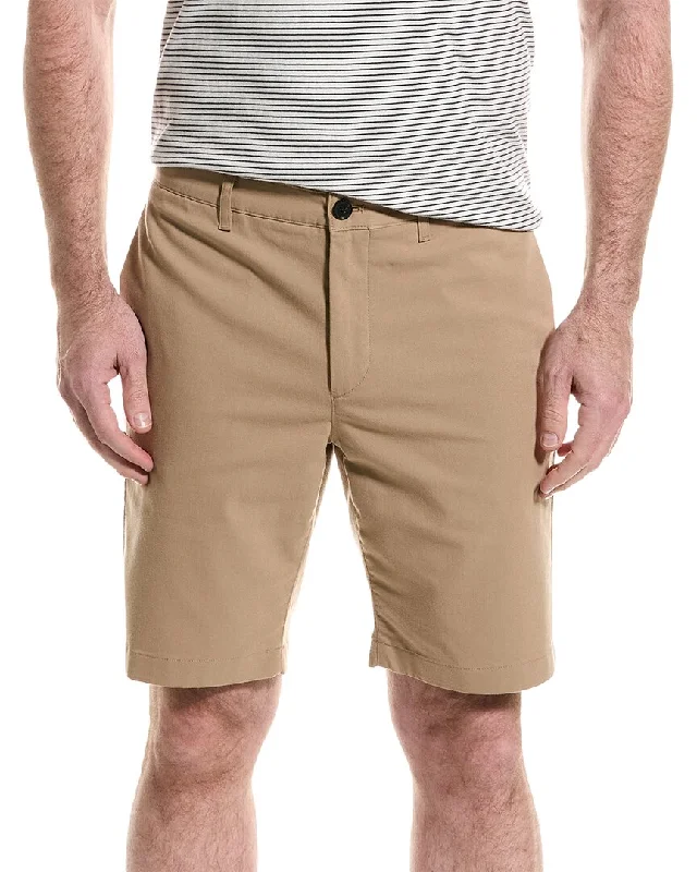 Men's side - stripe track shorts for a sporty running look   Theory Zaine Short