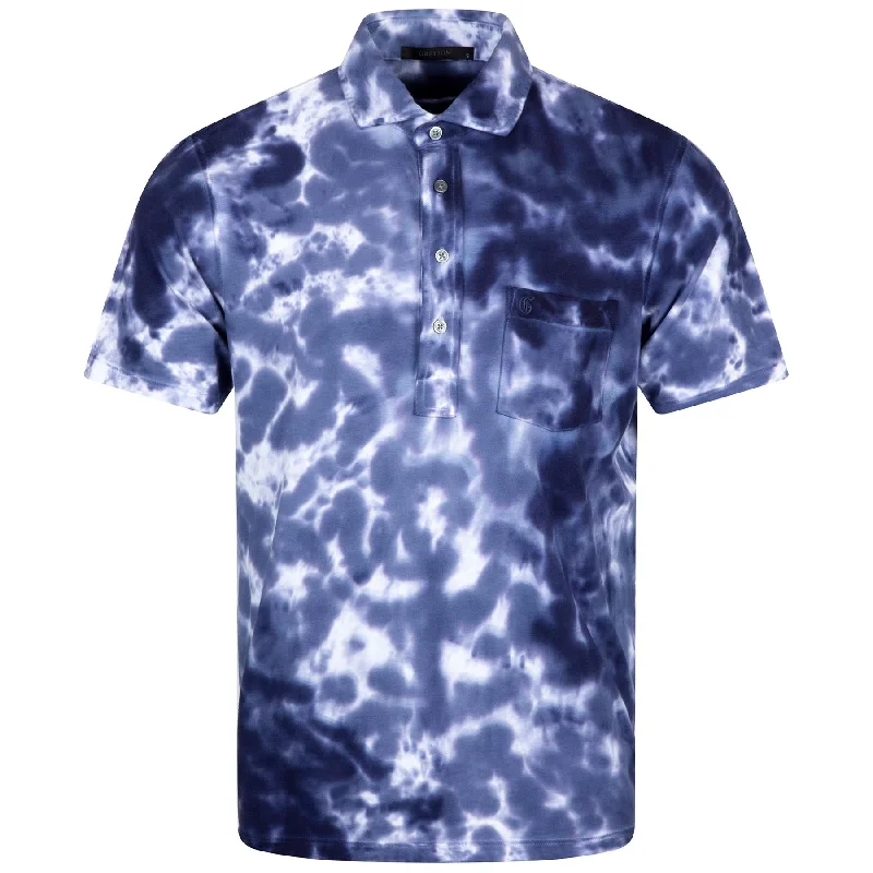 Men's color - block polo shirts with a bold fashion statementTie Dye Spirit Polo Falcon - SU24