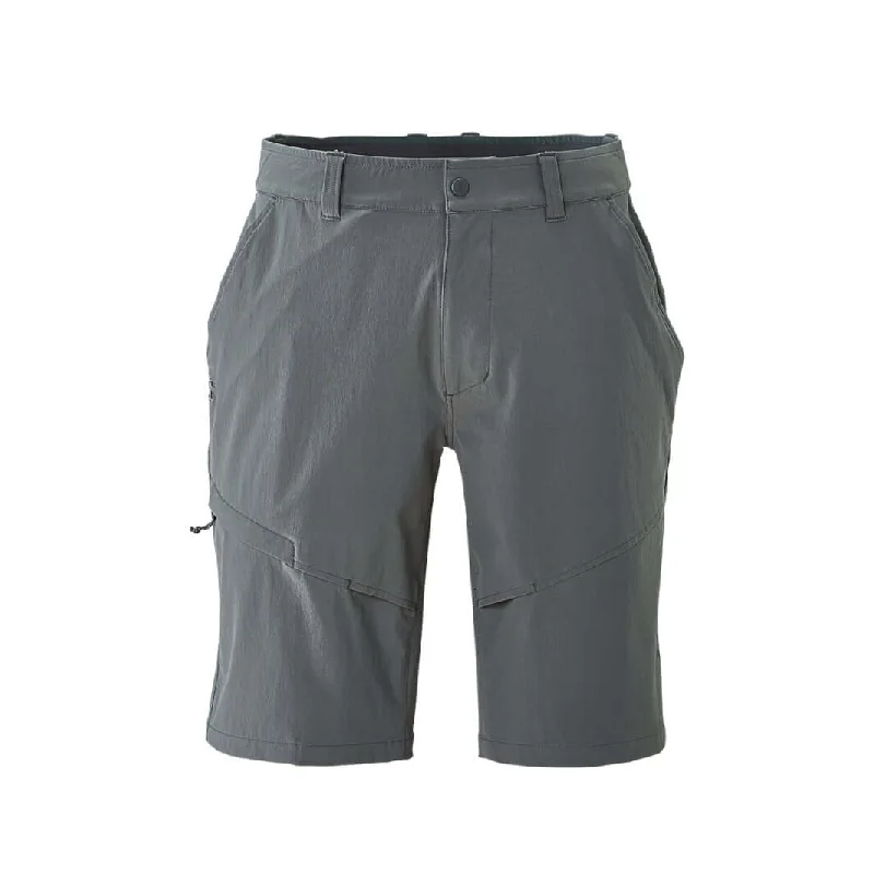 Men's high - waisted swim shorts with UPF protection for beach vacations   Tournament Short - Carbon