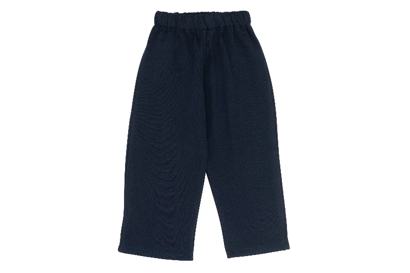 Men's floral print silk blend shorts for a unique night - out look   Unisex Sweater Trousers - Blue