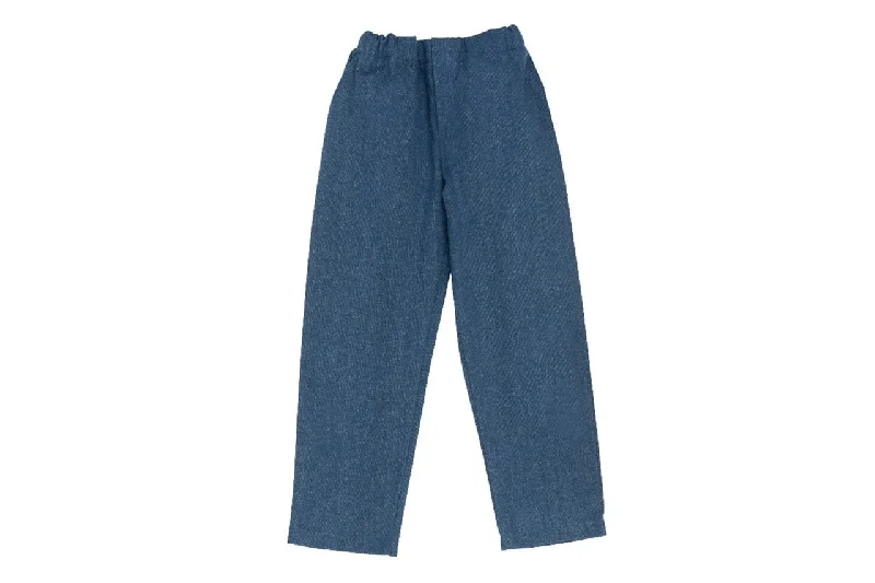 Men's checkered pattern wool shorts for a stylish winter layering option   Unisex Trousers - Jeans