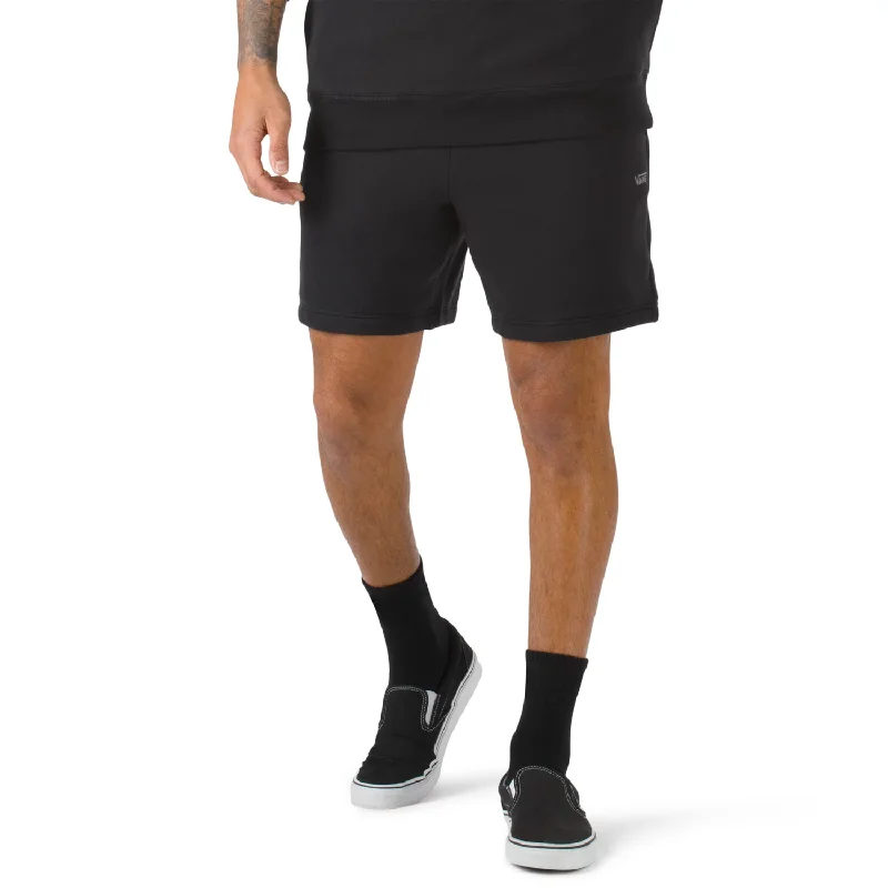 Men's breathable cotton athletic shorts for intense workouts Vans Men’s Comfycush Tie Front 18" Fleece Shorts