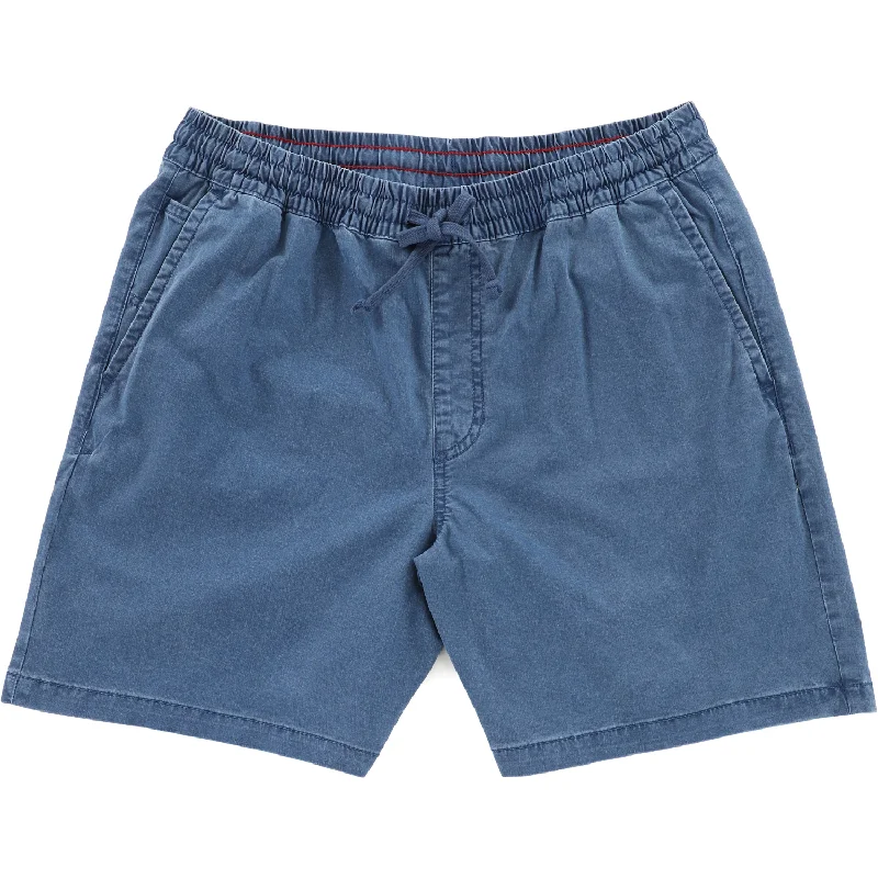 Men's camo print cargo shorts for outdoor adventures Vans Range Salt Wash Relaxed Elastic 18" Shorts - Men's