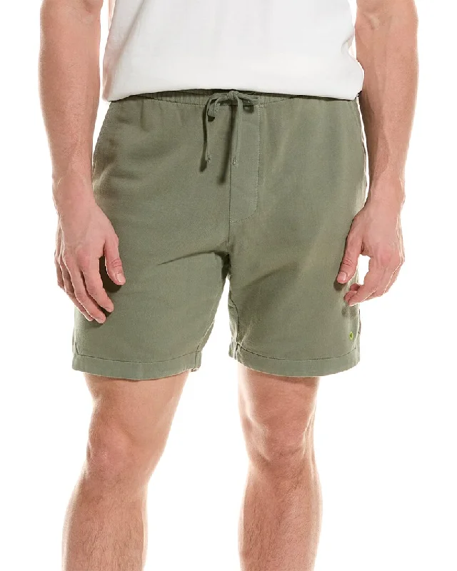 Men's elastic waistband lounge shorts for lazy weekends at home   Velvet by Graham & Spencer Kane Short