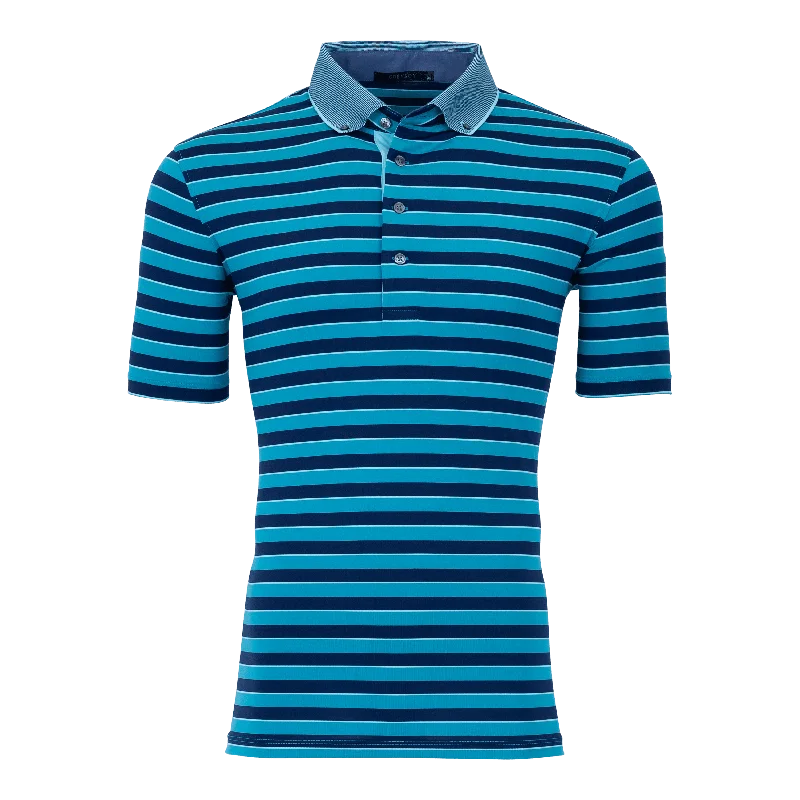 Men's breathable cotton blend polo shirts for summer outingsWolastoq Polo