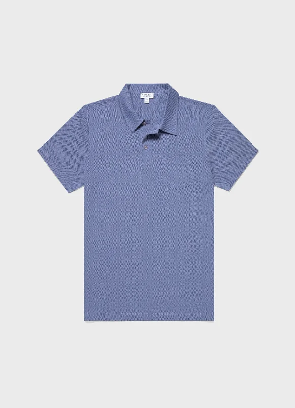 Men's reversible polo shirts with two different looksMen's Riviera Polo Shirt in Grape